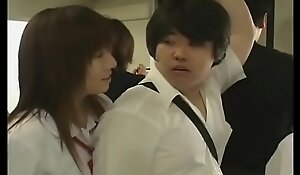 Japanese high tutor girls abusing original student